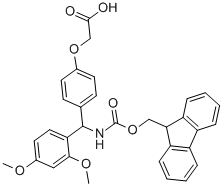 4-[(2,4-二甲氧基苯基)(FMOC-氨基)甲基]苯氧乙酸