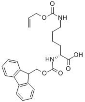 N-芴甲氧羰基-N'-烯丙氧基羰基-D-赖氨酸