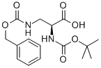  N-叔丁氧羰基-3-[(苄氧羰基)氨基]-L-丙氨酸 