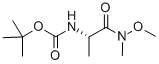 Boc-L-丙氨酸-N'-甲氧基-N'-甲酰胺